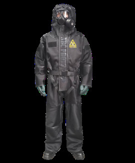 لباس محافظ Hazmat ضد شعله بدون سرب برای تشعشعات هسته ای و بیوشیمیایی