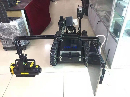 حداکثر سرعت ربات Eod 1.5 متر بر ثانیه با بارگیری 140 کیلوگرم