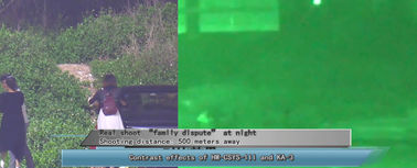 تجهیزات دید در شب حساس شب Vr با پاسخ تشخیص لیزر 2000 متر