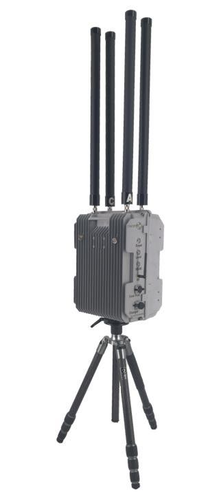 مسدود کننده فرکانس رادیویی UAV Signal Jammer Radio Band با باند های مختلف فرکانس