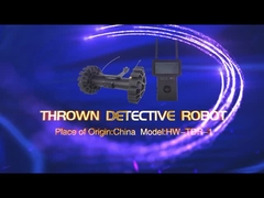 ربات کارآگاهي پرتاب شده سرعت حرکت 0.6 متر در ثانیه با ضبط ويديو، توابع عکاسي
